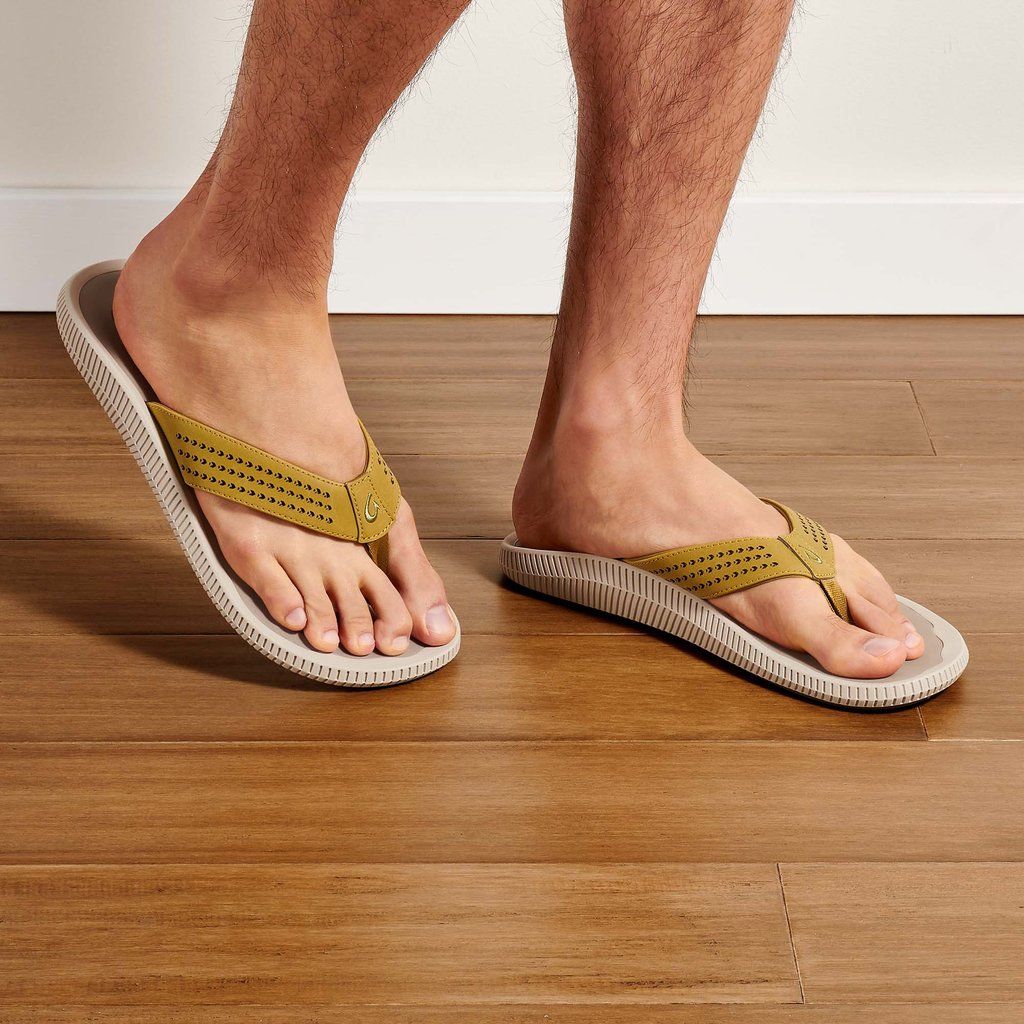 Sandalias Olukai Ulele - Chanclas Hombre Verdes 20983-706